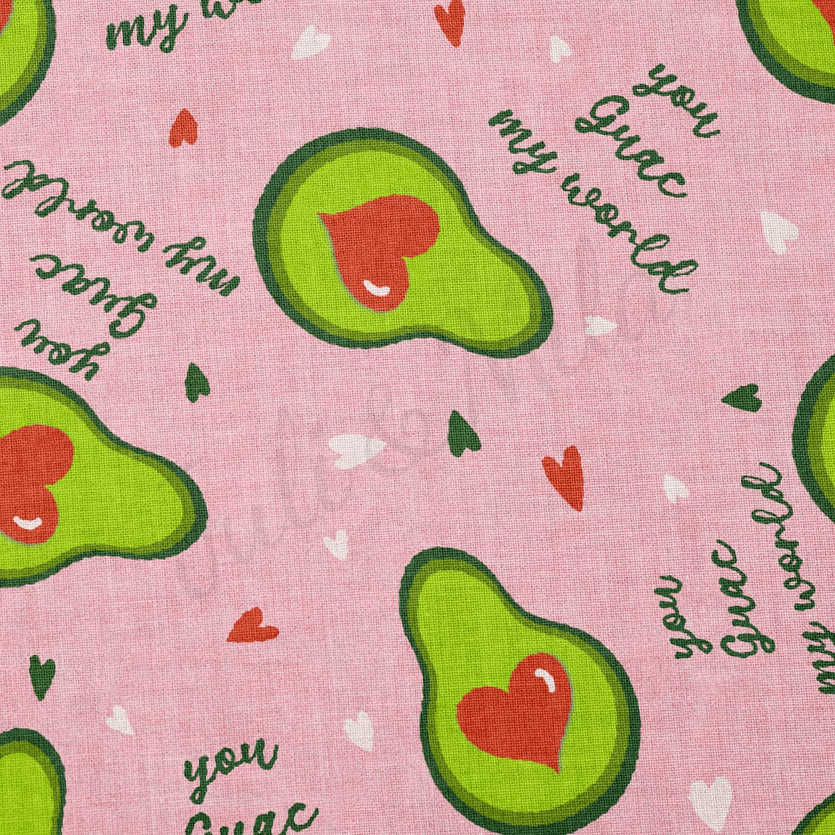 100% Cotton Fabric By the Yard Printed in USA Cotton Sateen - Cotton CTN1132 Valentine's Day