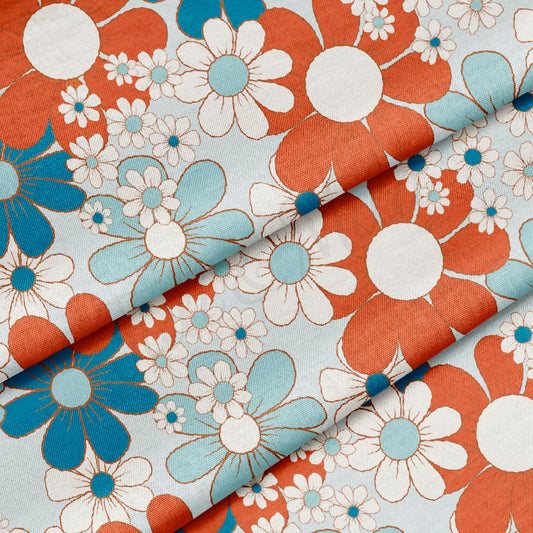 100% Cotton Fabric By the Yard Printed in USA Cotton Sateen - Cotton CTN1154