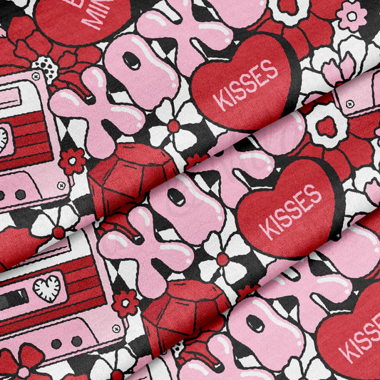 100% Cotton Fabric By the Yard Printed in USA Cotton Sateen - Cotton CTN1174