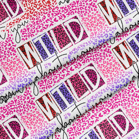 100% Cotton Fabric By the Yard Printed in USA Cotton Sateen - CottonCTN1217 Valentine's Day