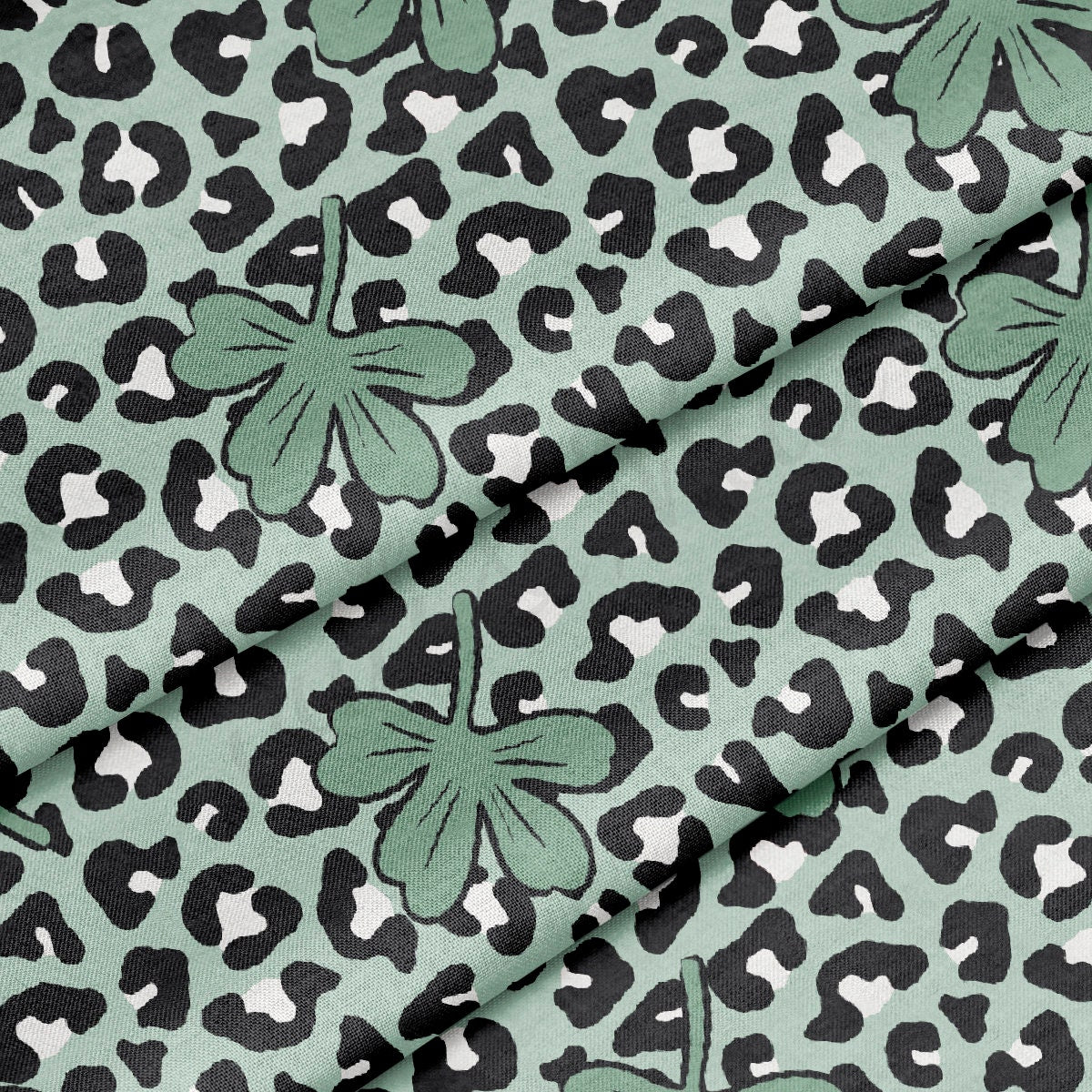 100% Cotton Fabric By the Yard Printed in USA Cotton Sateen - Cotton CTN1237 St. Patrick's Day