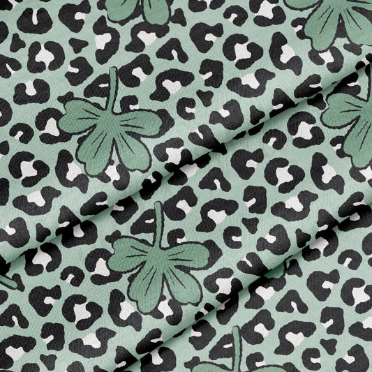 100% Cotton Fabric By the Yard Printed in USA Cotton Sateen - Cotton CTN1237 St. Patrick's Day