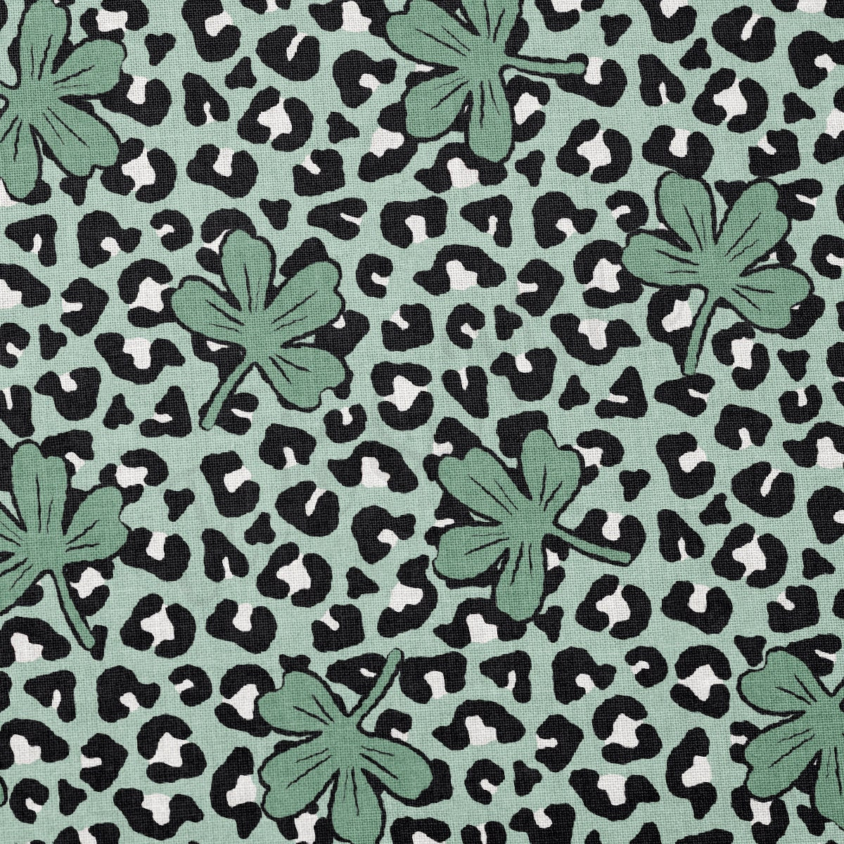 100% Cotton Fabric By the Yard Printed in USA Cotton Sateen - Cotton CTN1237 St. Patrick's Day