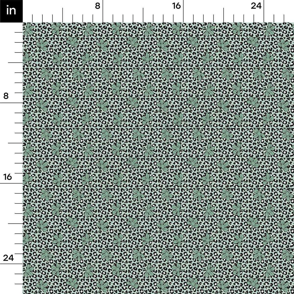 100% Cotton Fabric By the Yard Printed in USA Cotton Sateen - Cotton CTN1237 St. Patrick's Day