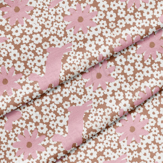 100% Cotton Fabric By the Yard Printed in USA Cotton Sateen - Cotton CTN1258 Easter