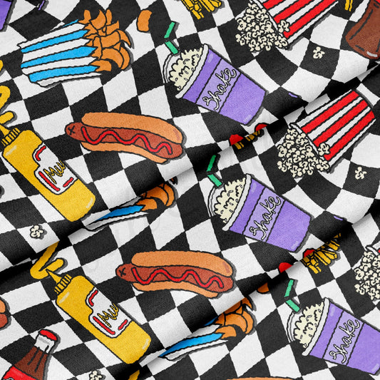 100% Cotton Fabric By the Yard Printed in USA Cotton Sateen - Cotton CTN1301