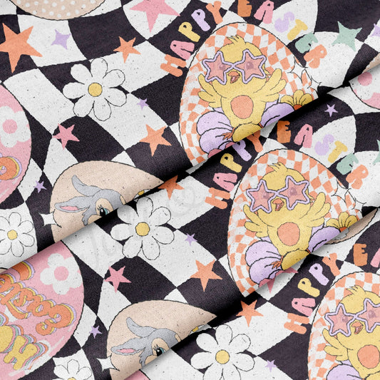 100% Cotton Fabric By the Yard Printed in USA Cotton Sateen - Cotton CTN1337