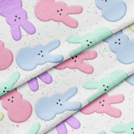 100% Cotton Fabric By the Yard Printed in USA Cotton Sateen - Cotton CTNEast76 Easter