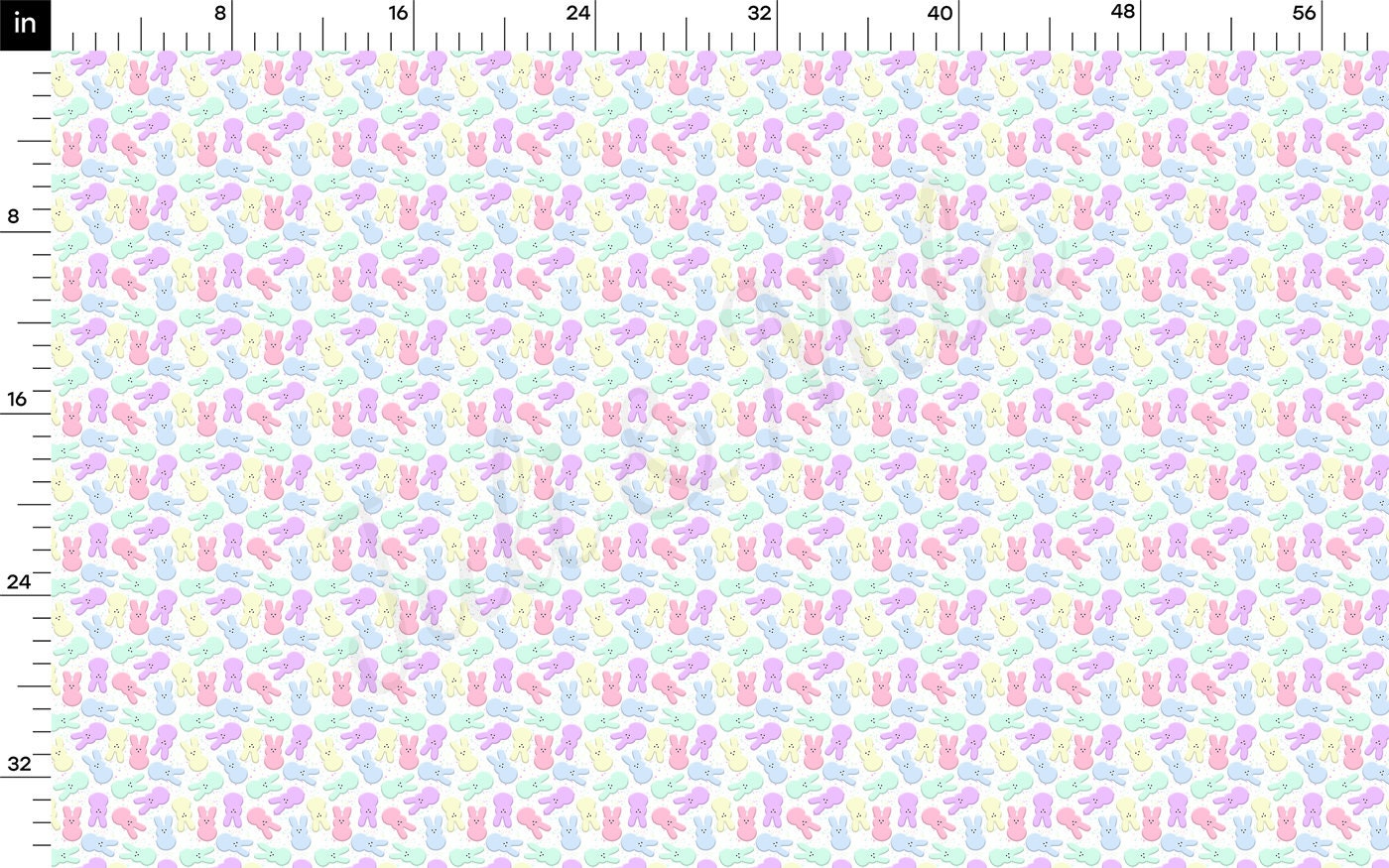 100% Cotton Fabric By the Yard Printed in USA Cotton Sateen - Cotton CTNEast76 Easter