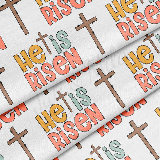 100% Cotton Fabric By the Yard Printed in USA Cotton Sateen - Cotton CTNEast117 Easter