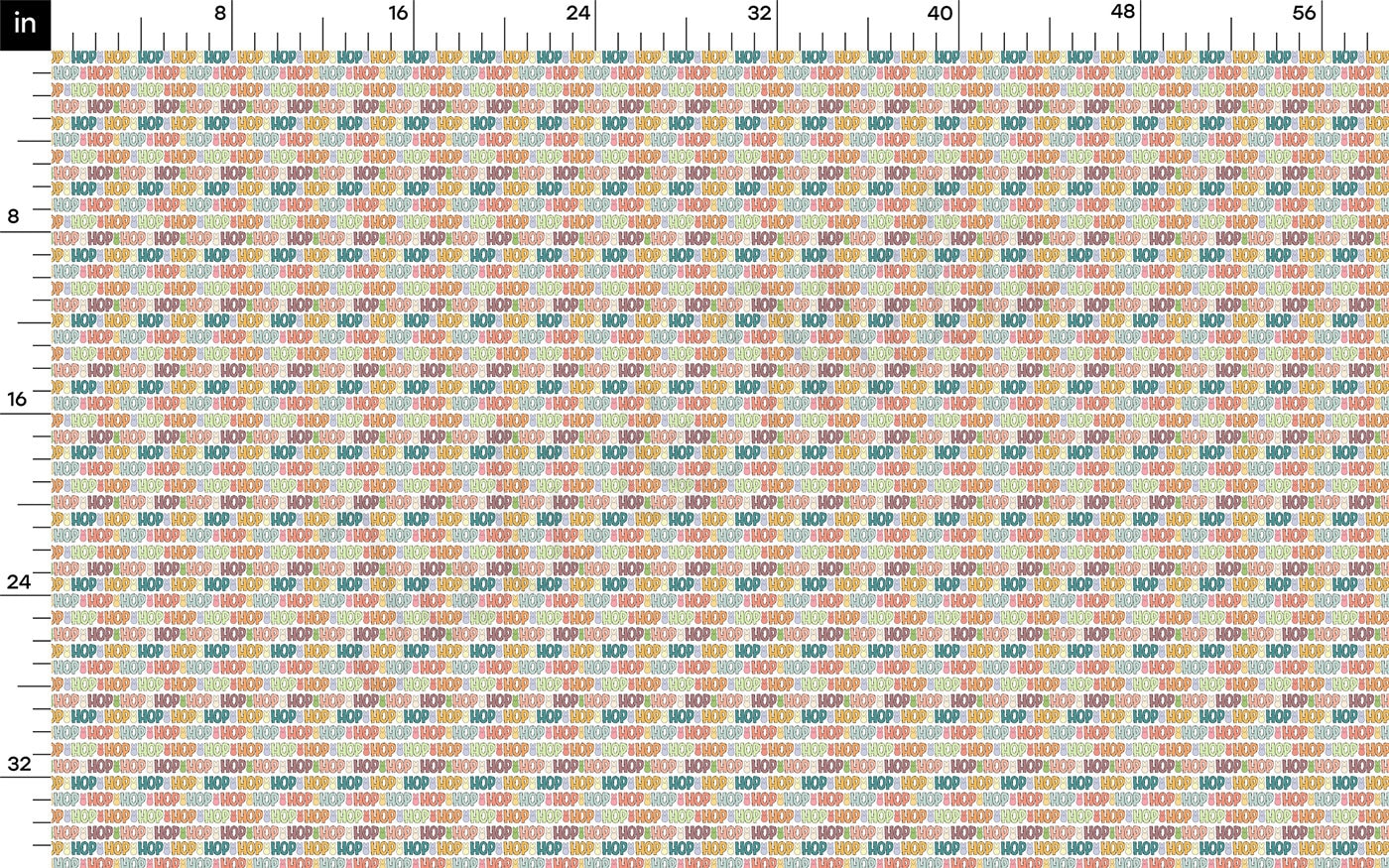 100% Cotton Fabric By the Yard Printed in USA Cotton Sateen - Cotton CTNEast118 Easter