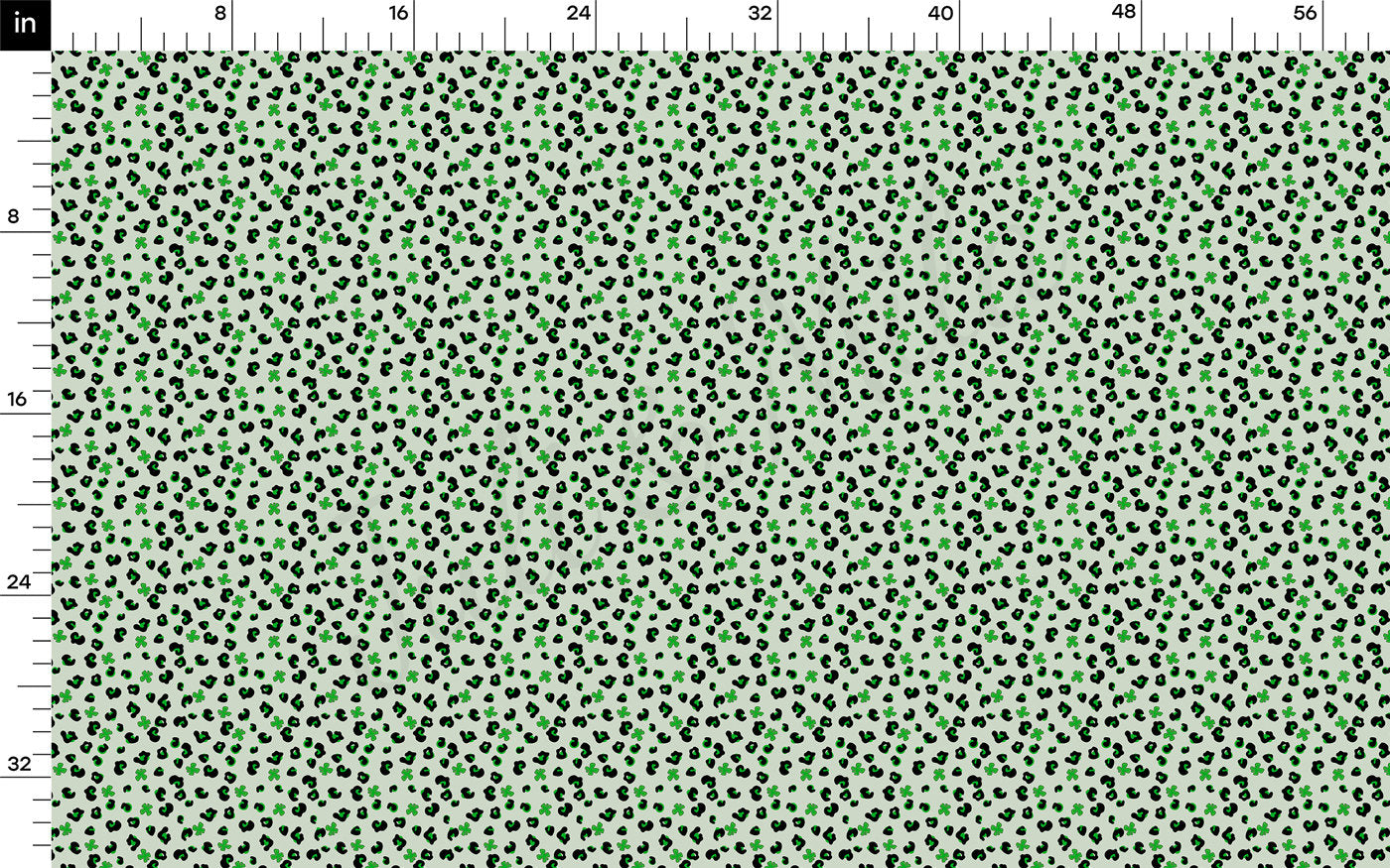 100% Cotton Fabric By the Yard Printed in USA Cotton Sateen - Cotton CTNPaintsmear66 St. Patrick's Day
