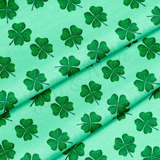 100% Cotton Fabric By the Yard Printed in USA Cotton Sateen - Cotton CTN1146 St. Patrick's Day