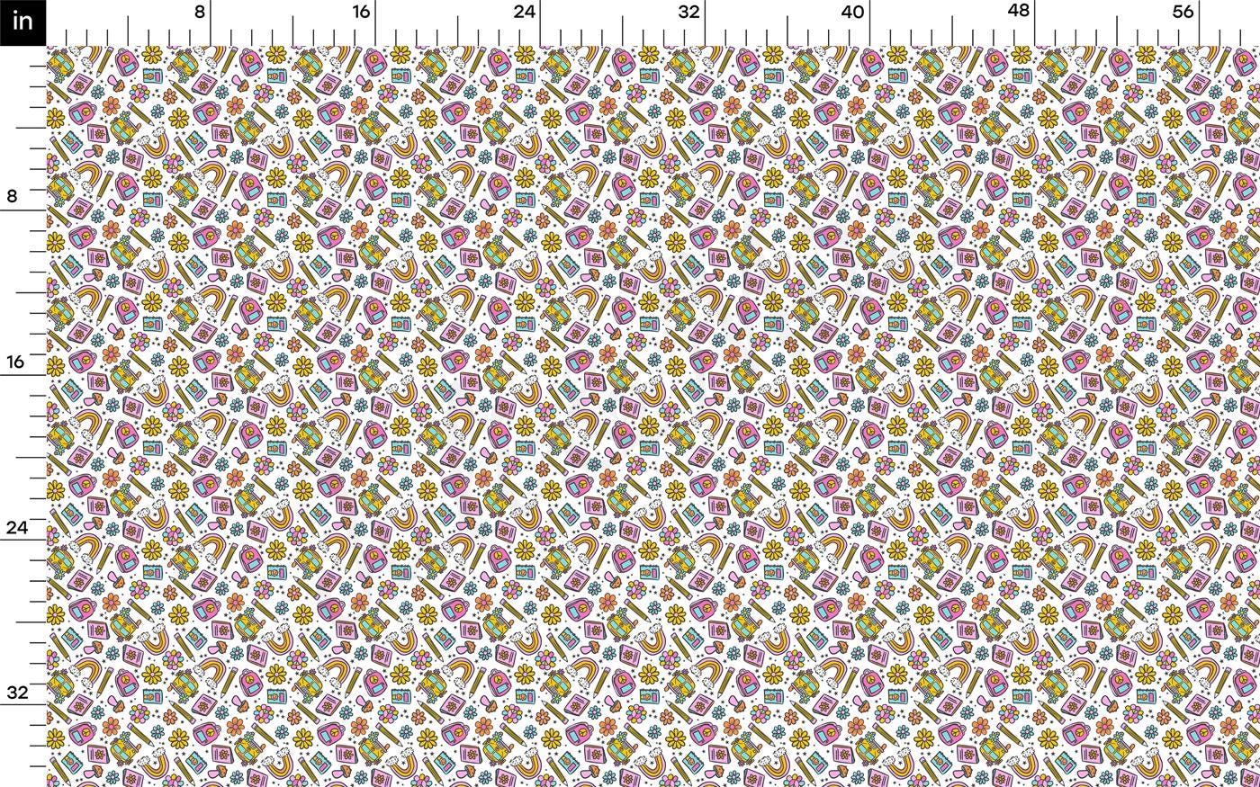 a ruler with a pattern on it