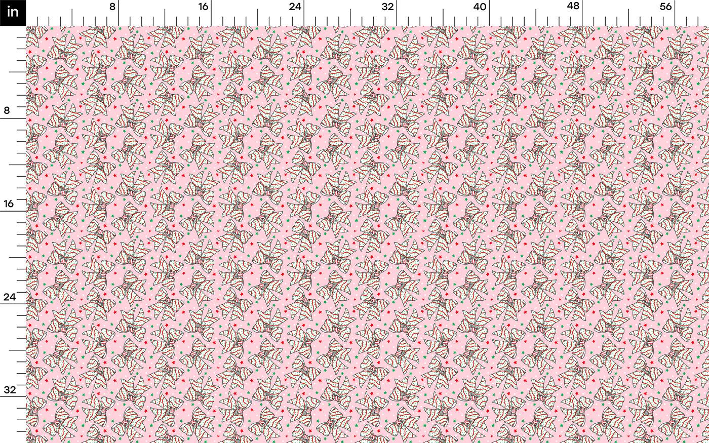 a pink and brown floral pattern on a white background
