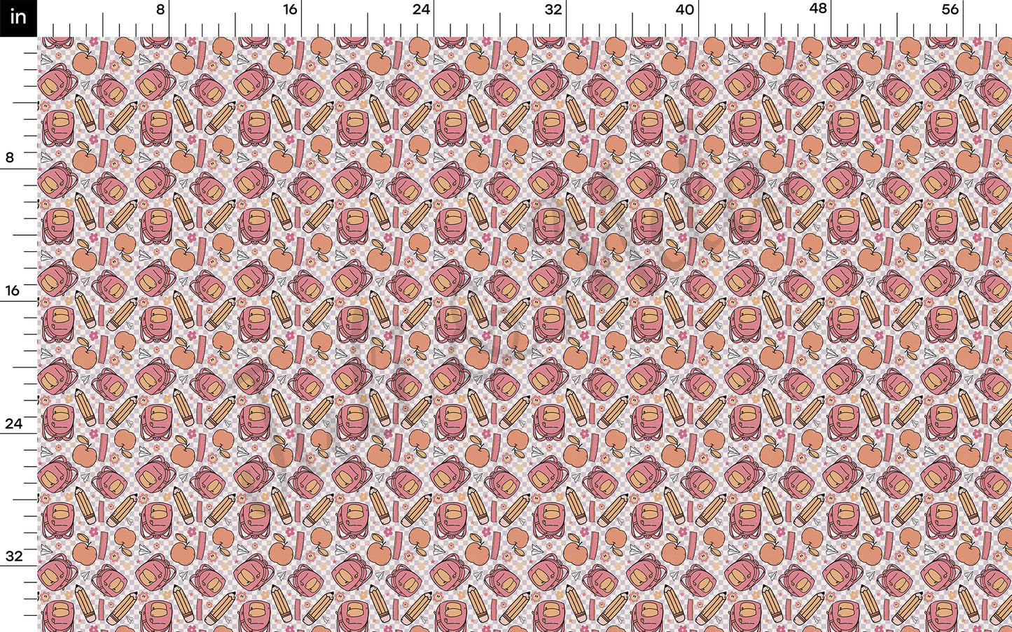 Back to School Bullet Textured Fabric AA839