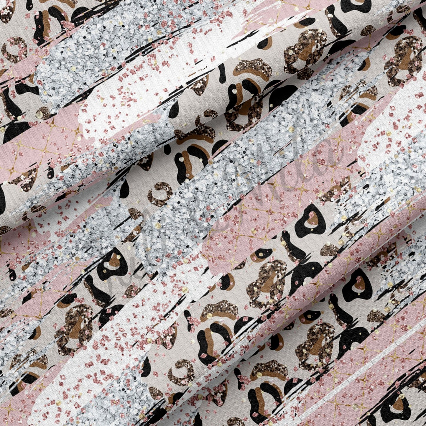 Rib Knit Fabric BrushStrokes5