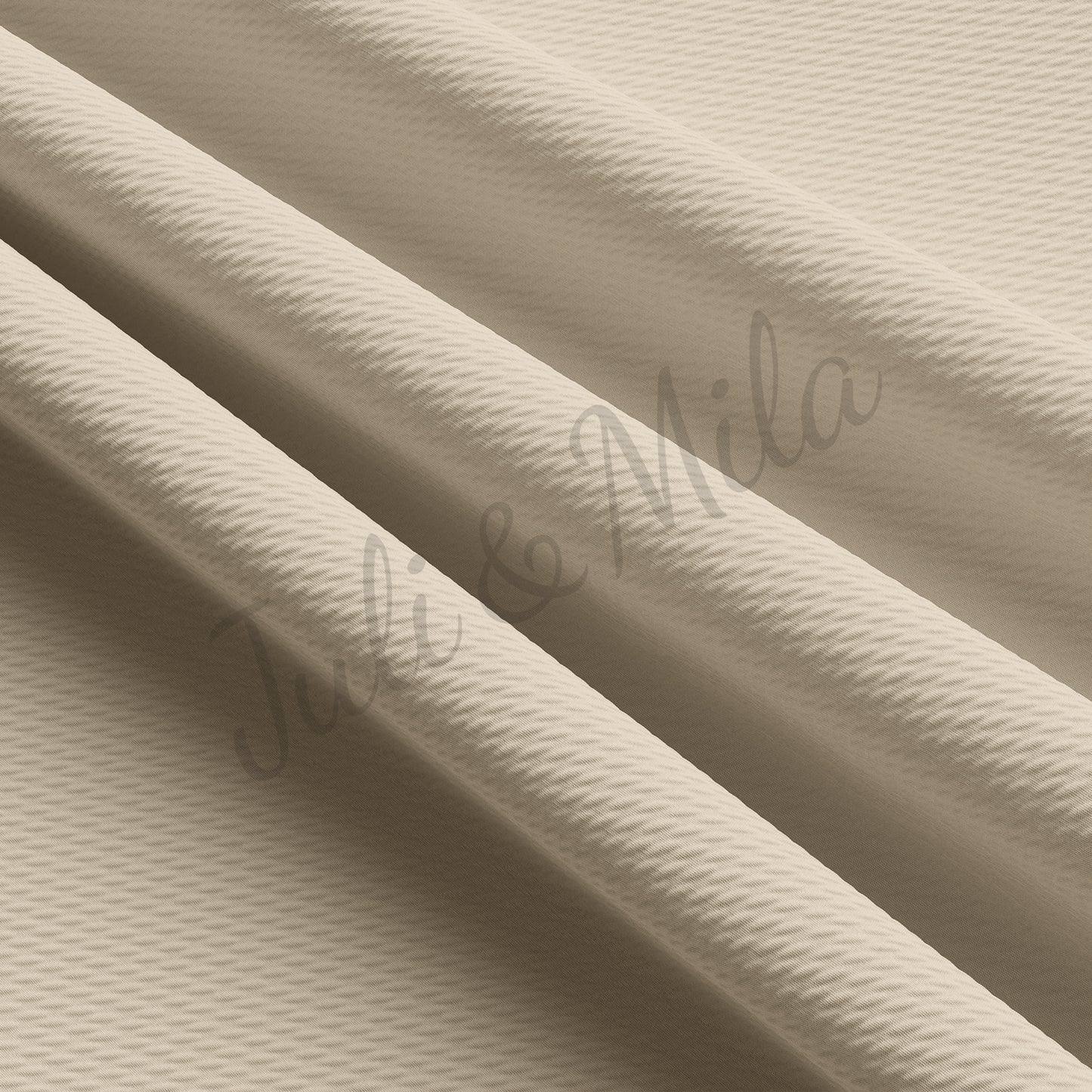 Beige Liverpool Bullet Textured Fabric
