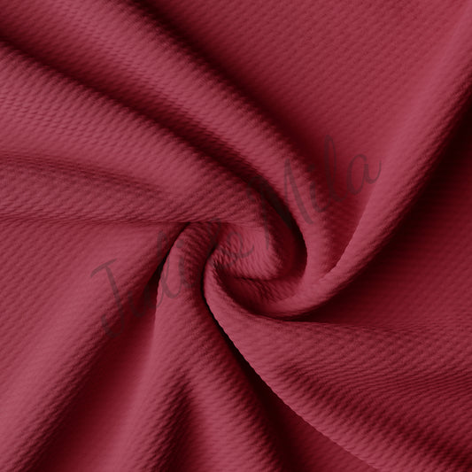 Maroon Liverpool Bullet Textured Fabric