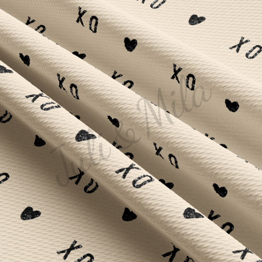 Valentines Day Bullet Textured Fabric VD56