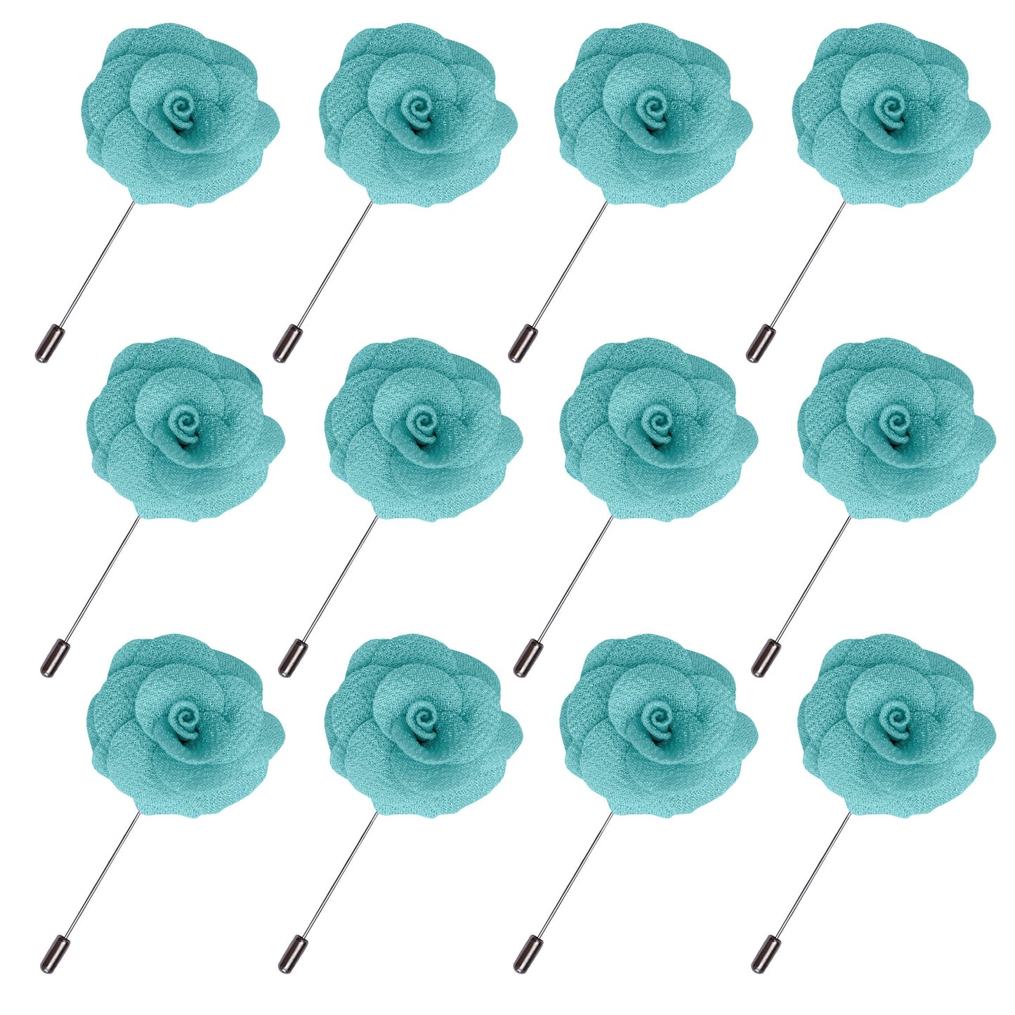 Lapel Pin, Aqua Lapel Pin, Flower Lapel Pin, Wedding Lapel Pin, Men Lapel Pin, Lapel Flower, Wedding Boutonniere, Gift, Men's Lapel