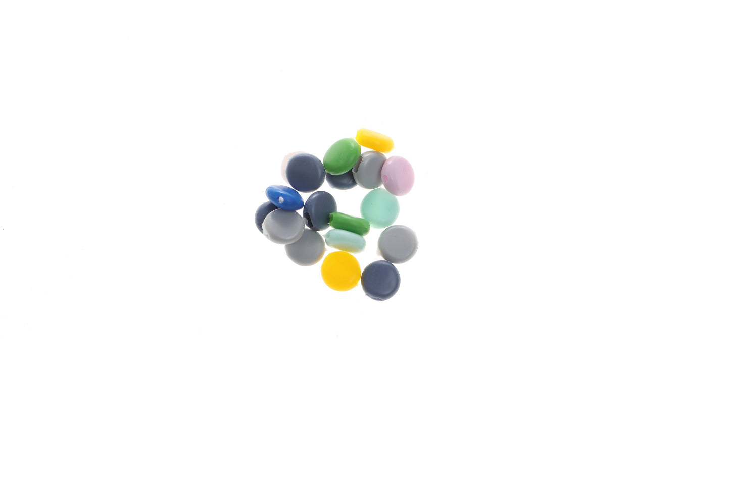 Colored Cord Locks Soft Silicone Toggles for Drawstrings Stoppers for Elastic
