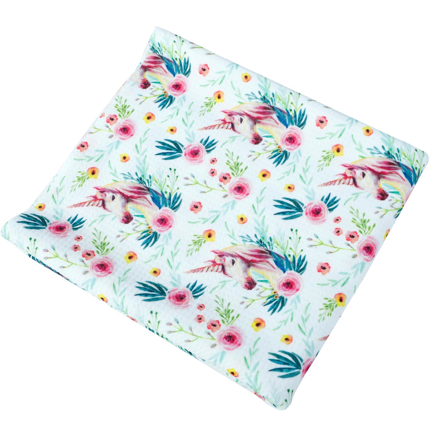 Unicorn Bullet Textured Fabric Floral (F10)