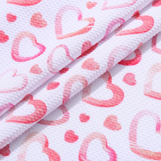 Bullet Textured Fabric Valentines day (V4)