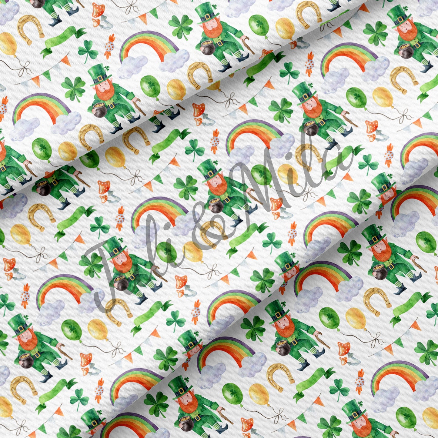 St Patrick’s day Bullet Fabric (P7)