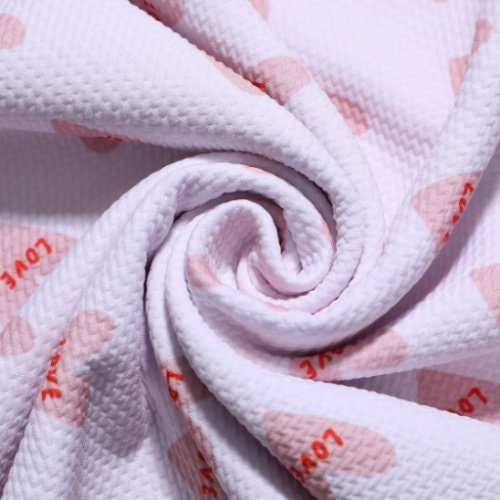 Bullet Textured Fabric Valentines day (V12)