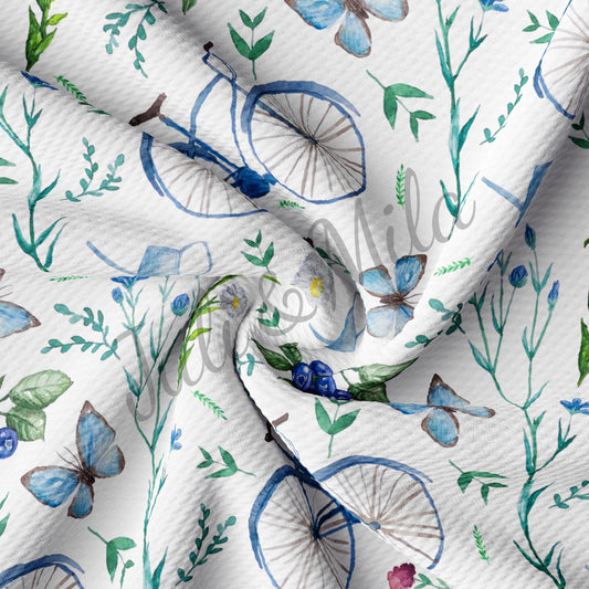 Bullet Textured Fabric Floral (F18)