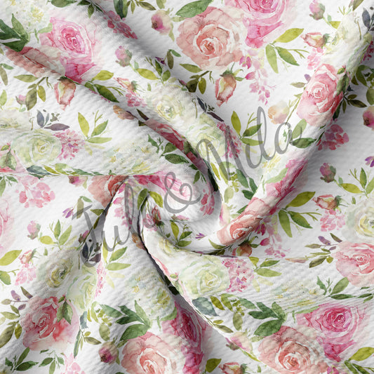 Bullet Textured Fabric Floral (F23)