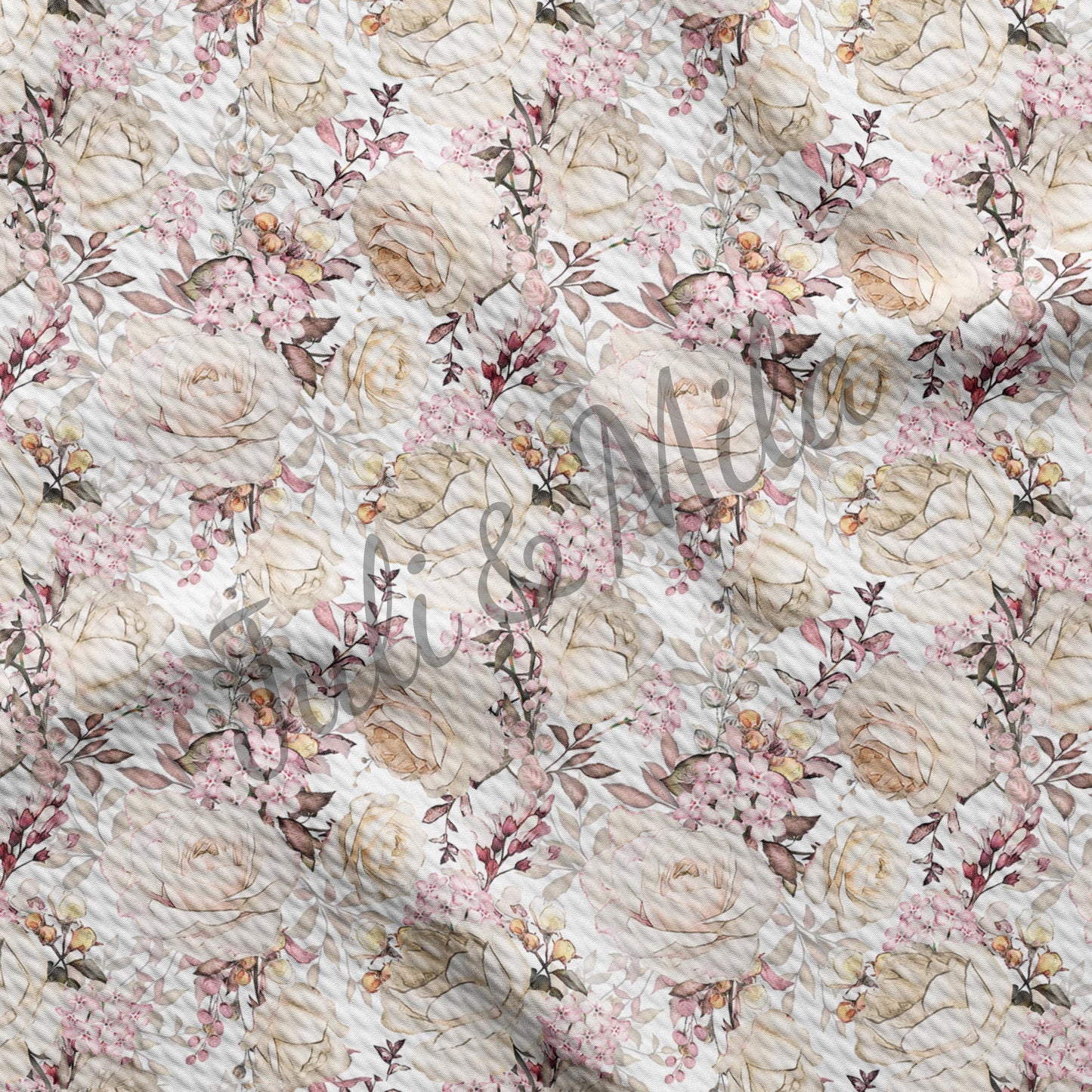 Floral Bullet Fabric (F42)