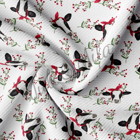 Bullet Textured Fabric Cow AA25