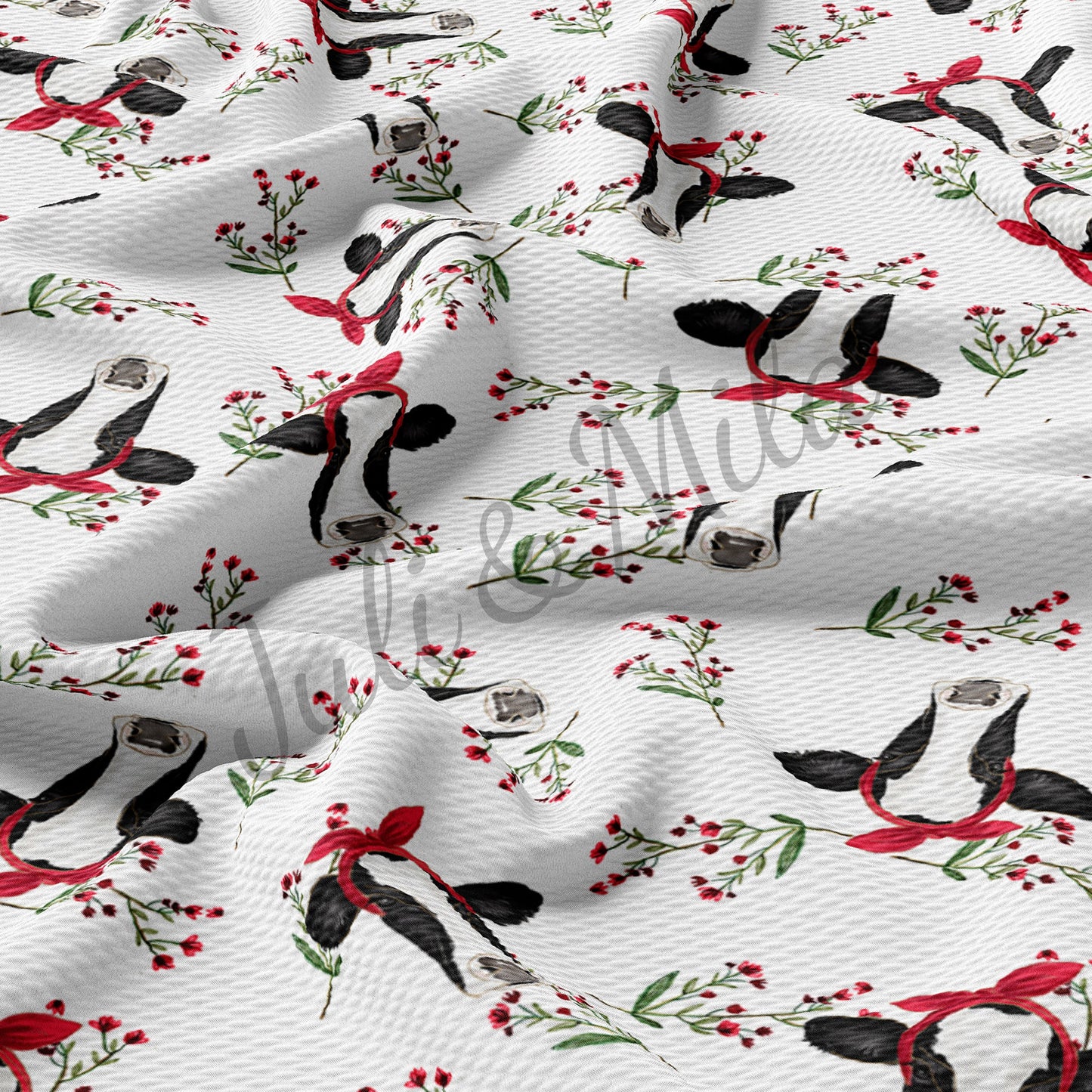 Bullet Textured Fabric Cow AA25