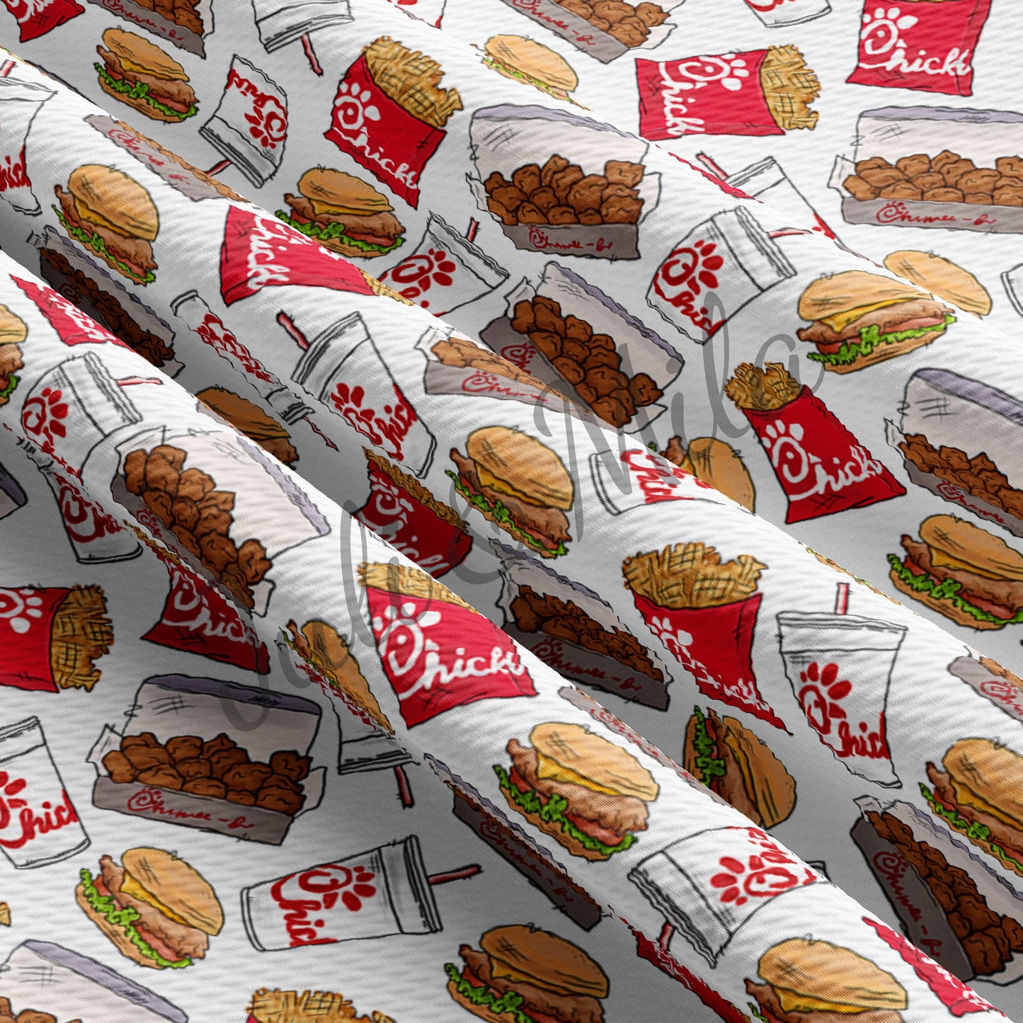 Bullet Textured Fabric Food