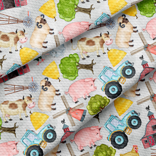 Bullet Textured Fabric Animals AA26