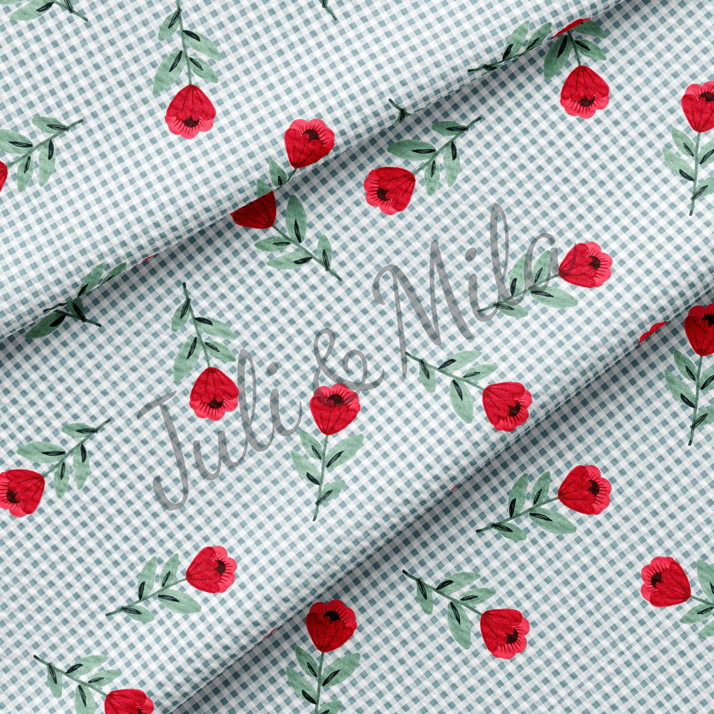 Bullet Textured Fabric Floral57