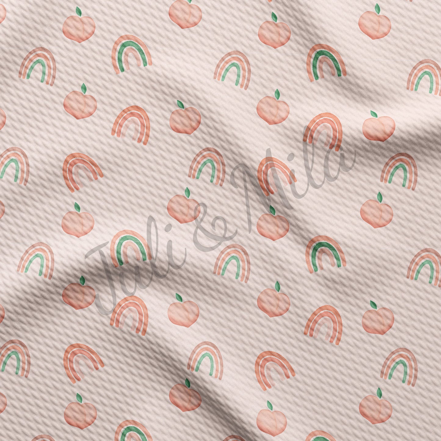 Bullet Textured Fabric Rainbow8