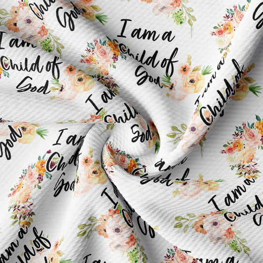 Printed Liverpool Bullet Textured Fabric Childofgod AA531