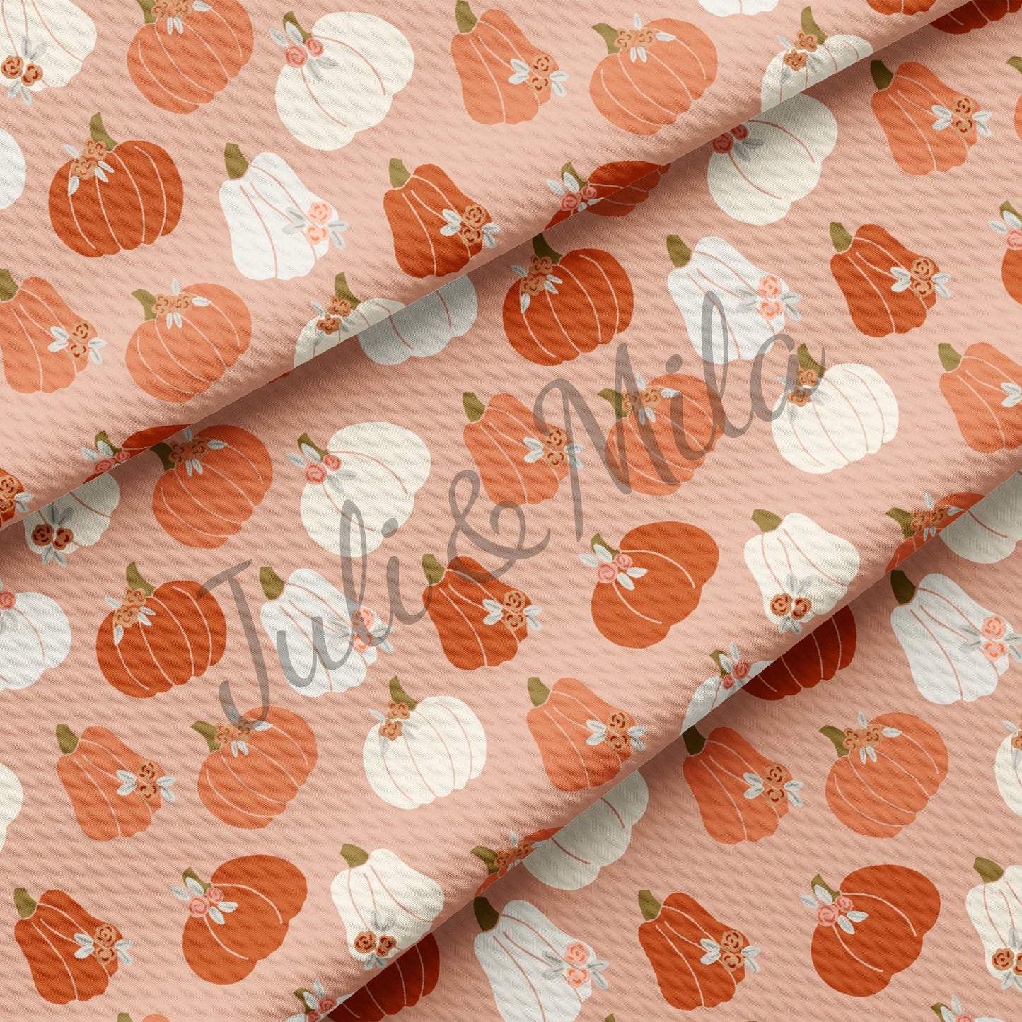Pumpkin Bullet Textured Fabric AB12