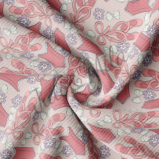 Bullet Textured Fabric Ballet AA67