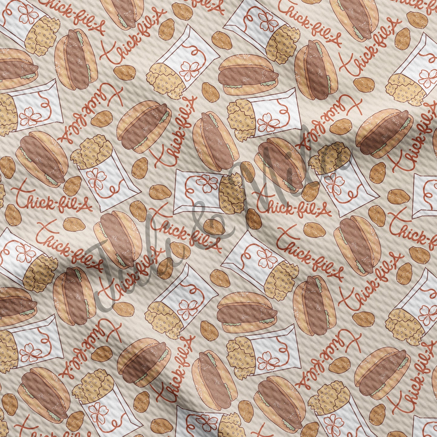 Bullet Textured Fabric Food3