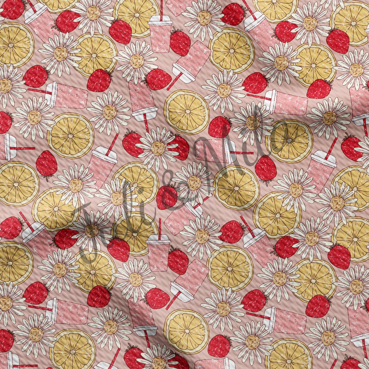 Orange Bullet Textured Fabric orange2