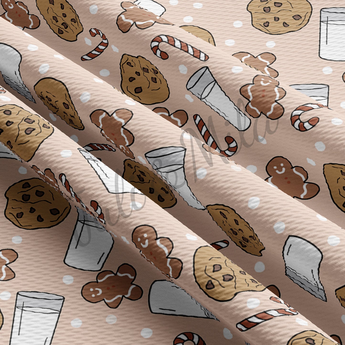 Christmas Bullet Textured Fabric AC8