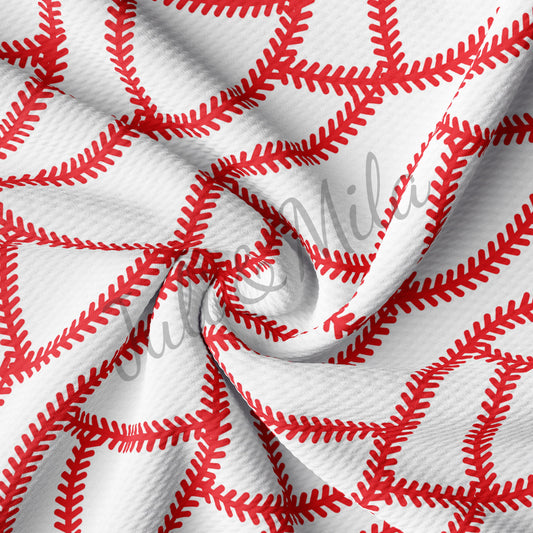 Baseball Bullet Fabric AA342