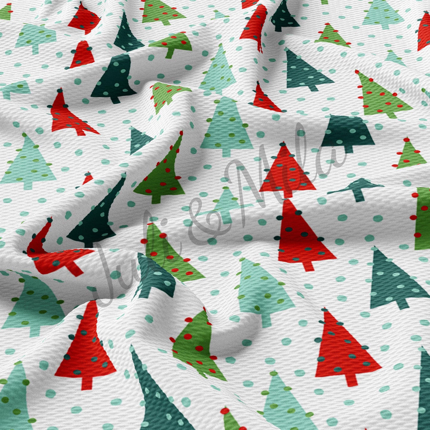 Christmas Bullet Textured Fabric AC53