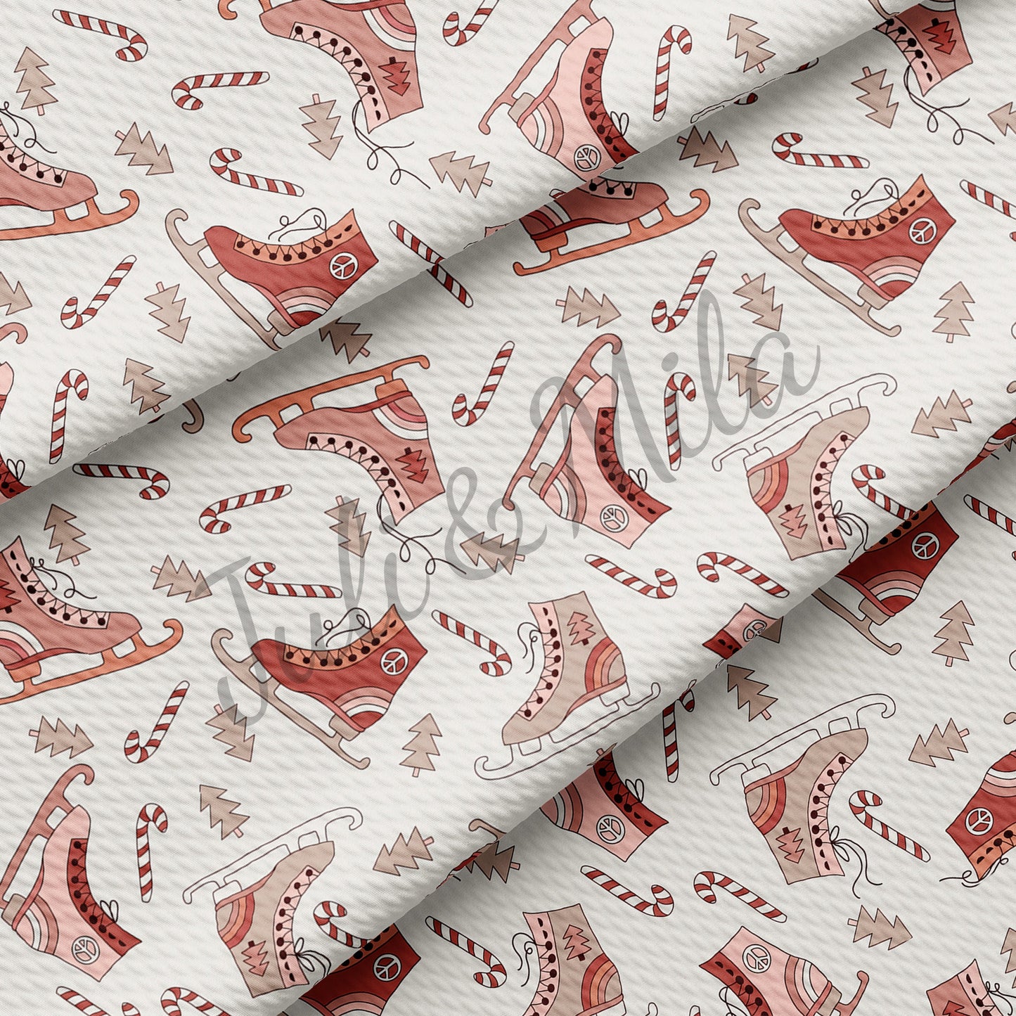 Christmas Bullet Fabric AC41