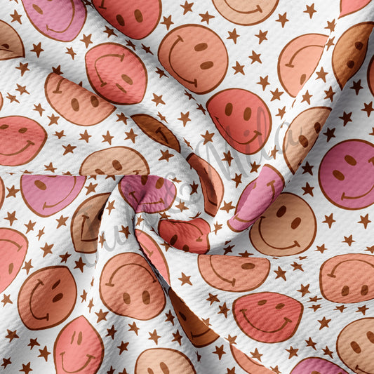 Printed Bullet Fabric sunsmile AA516