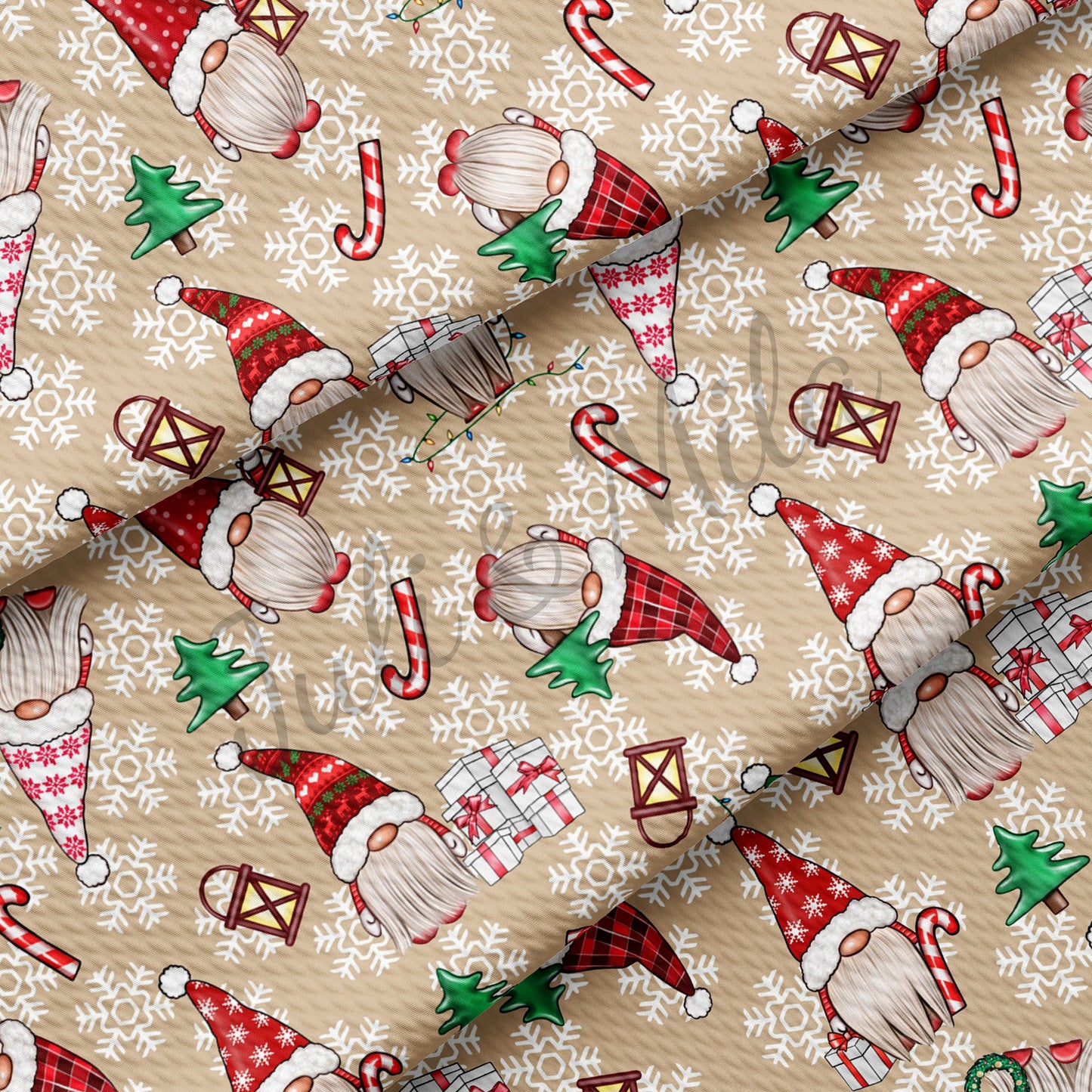 Christmas Bullet Fabric AC101